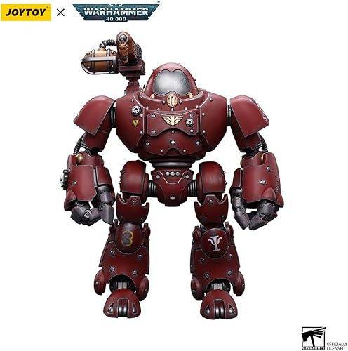 Vista 2 de JOYTOY Warhammer 40K 1/18 Adeptus Mechanicus Kastelan Robot con Combustor Incendine 9.45in Altura Joy Toy Modelos Robot Kastelan