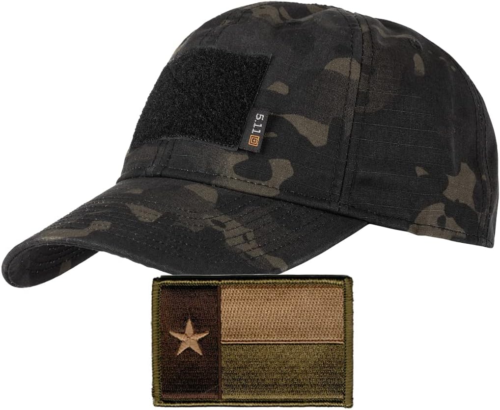 Gadsden and Culpeper 5.11 Flag Bearer Cap Bundle Multicam-Black