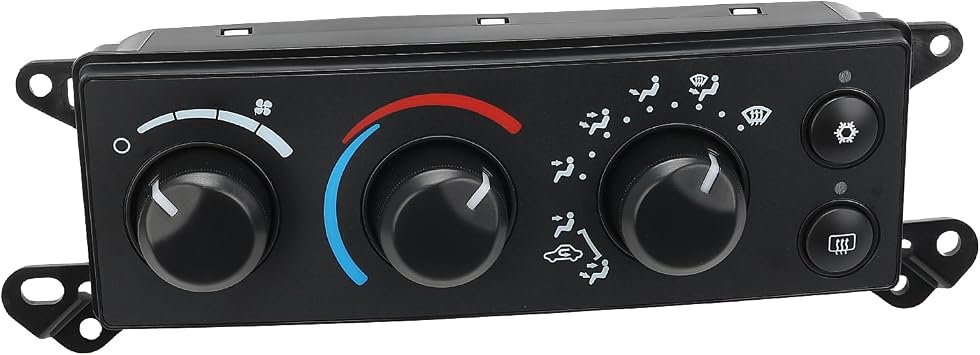 A/C Control Panel Compatible with Dodge Ram 1500/2500/3500 2006 2007 2008