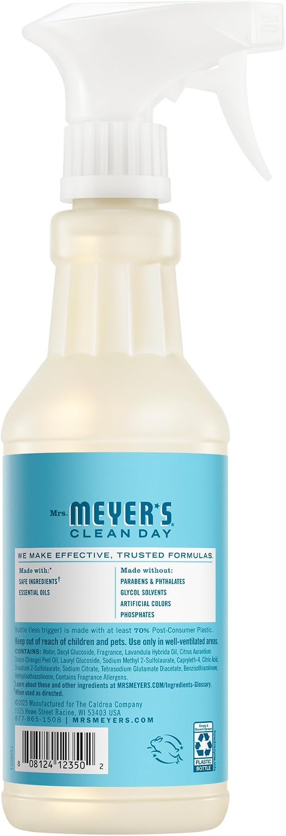 MRS. MEYER'S CLEAN DAY Multi-Surface Cleaner, Dewdrop Scent, 16 fl oz