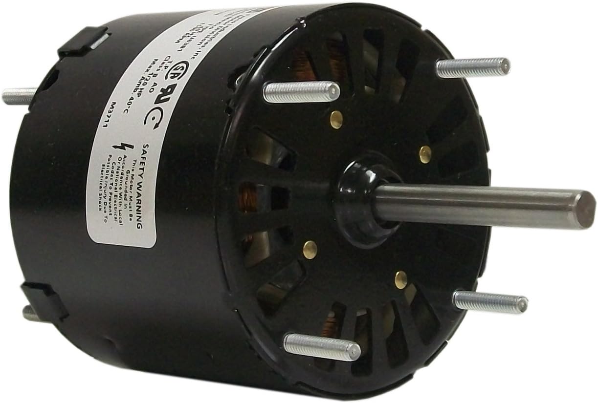 Fasco D133 3.3-Inch General Purpose Motor, 1/20 HP, 115 Volts, 1500 RPM, 1 Speed, 1.8 Amps, OAO Enclosure, CCWSE Rotation, Sleeve Bearing