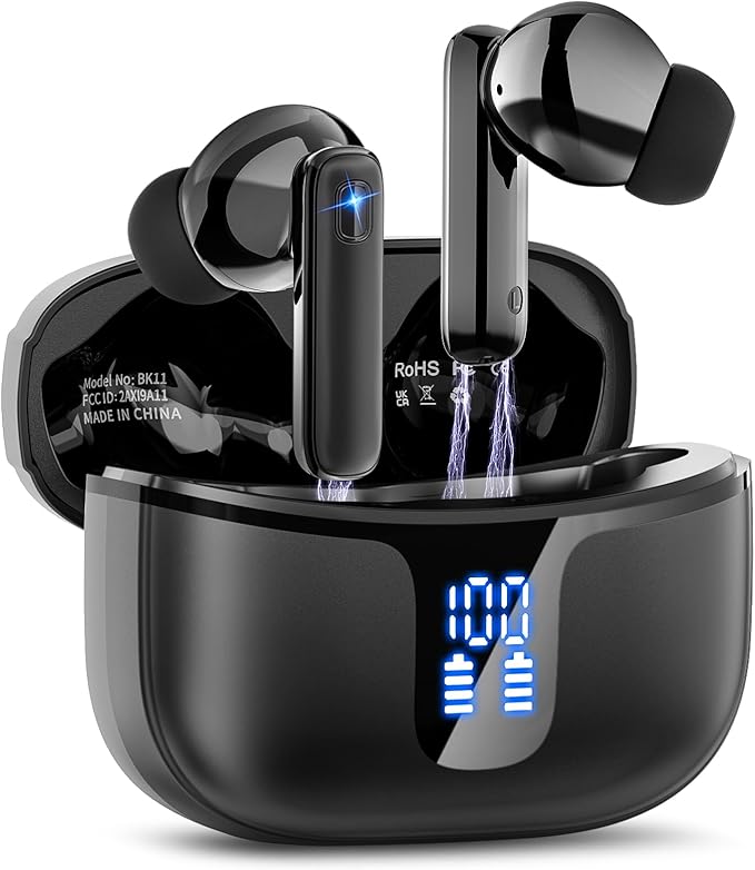 Auriculares Inalámbricos Bluetooth, 40H Auriculares Bluetoot