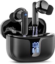 Wireless Bluetooth Headphones, 40H Bluetooth Headphones HD HiFi Stereo, 14.2 mm Driver, Wireless Bluetooth Headphones