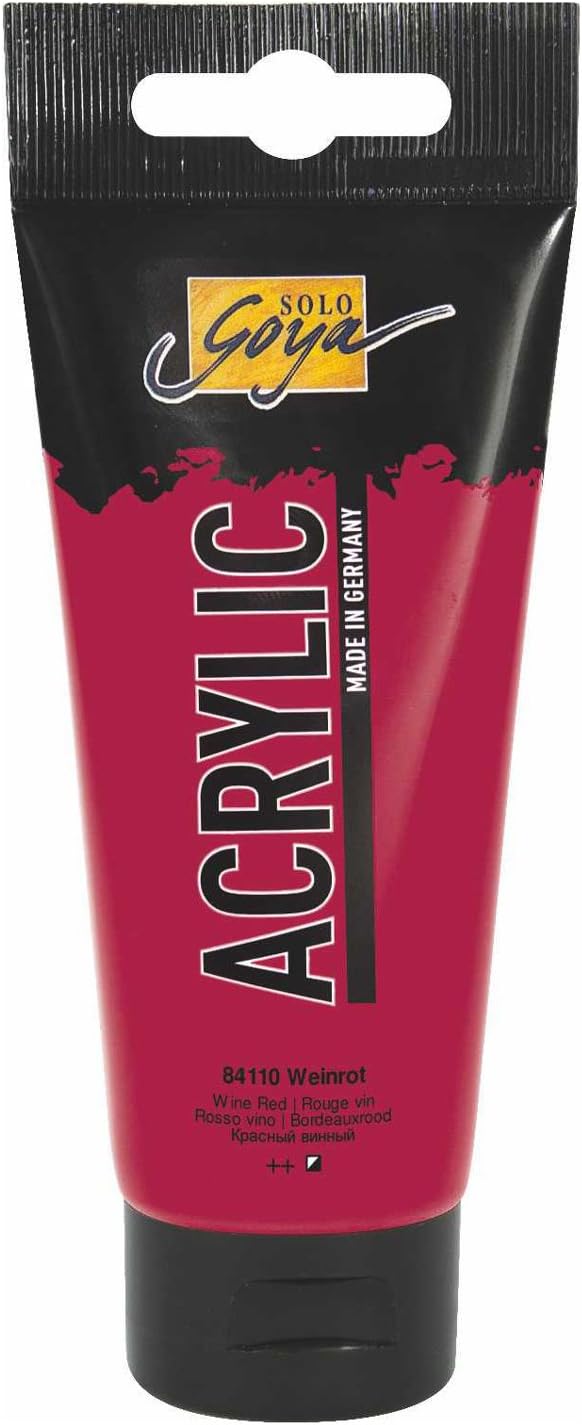 SOLO GOYA Art Acryl Basic Weinrot Tb. 100 ml WEINROT TUBE 100ML