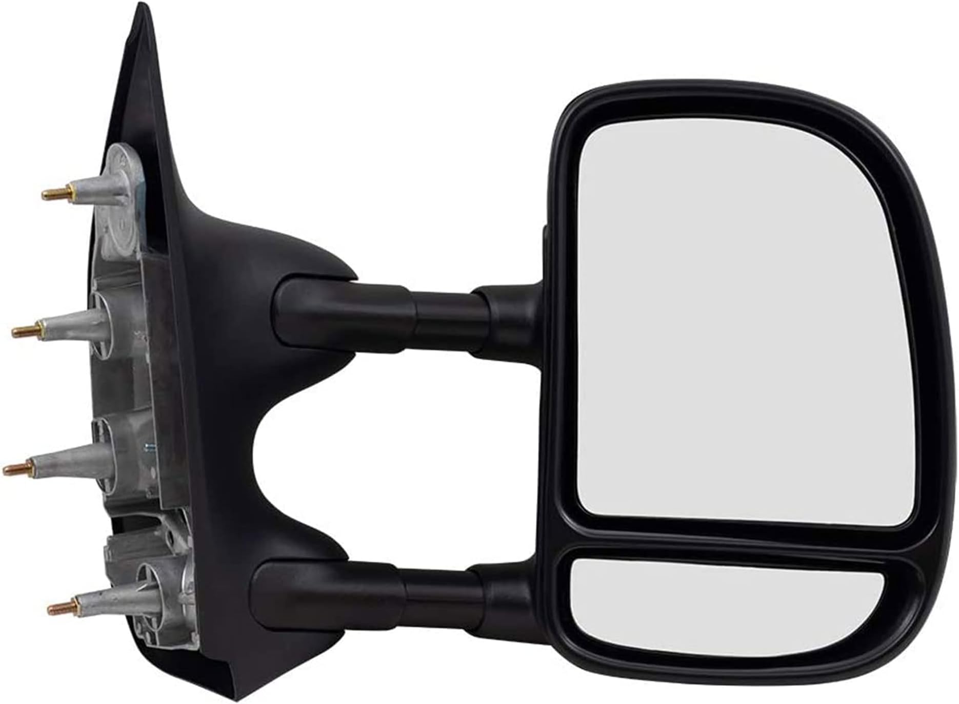 PartsFlow Manual Right Side Door Mirror For 2002-2016 Ford E-350 Super Duty/E-150/E-250/Econoline Van/Econoline/E-150 Club Wagon/E-350 Club Wagon/E-150 Econoline Club Wagon/E-250 Econoline