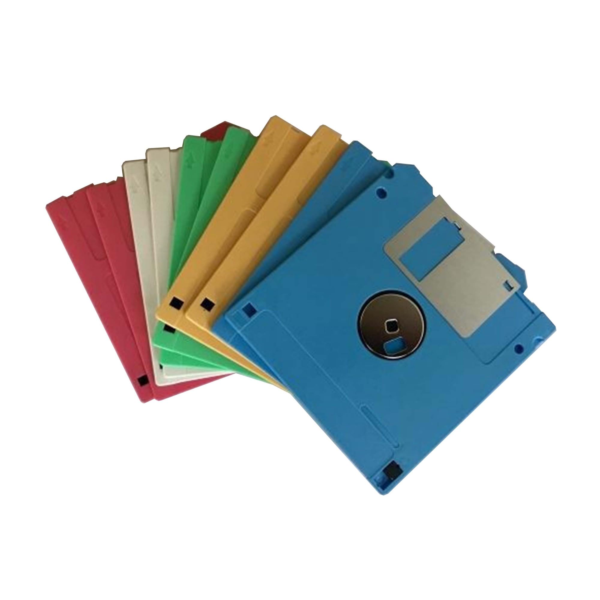 Simpletek - 10 Discos disquetes de 3,5" 1,4 MB | MF2-HD Formatted MS-Dos Windows