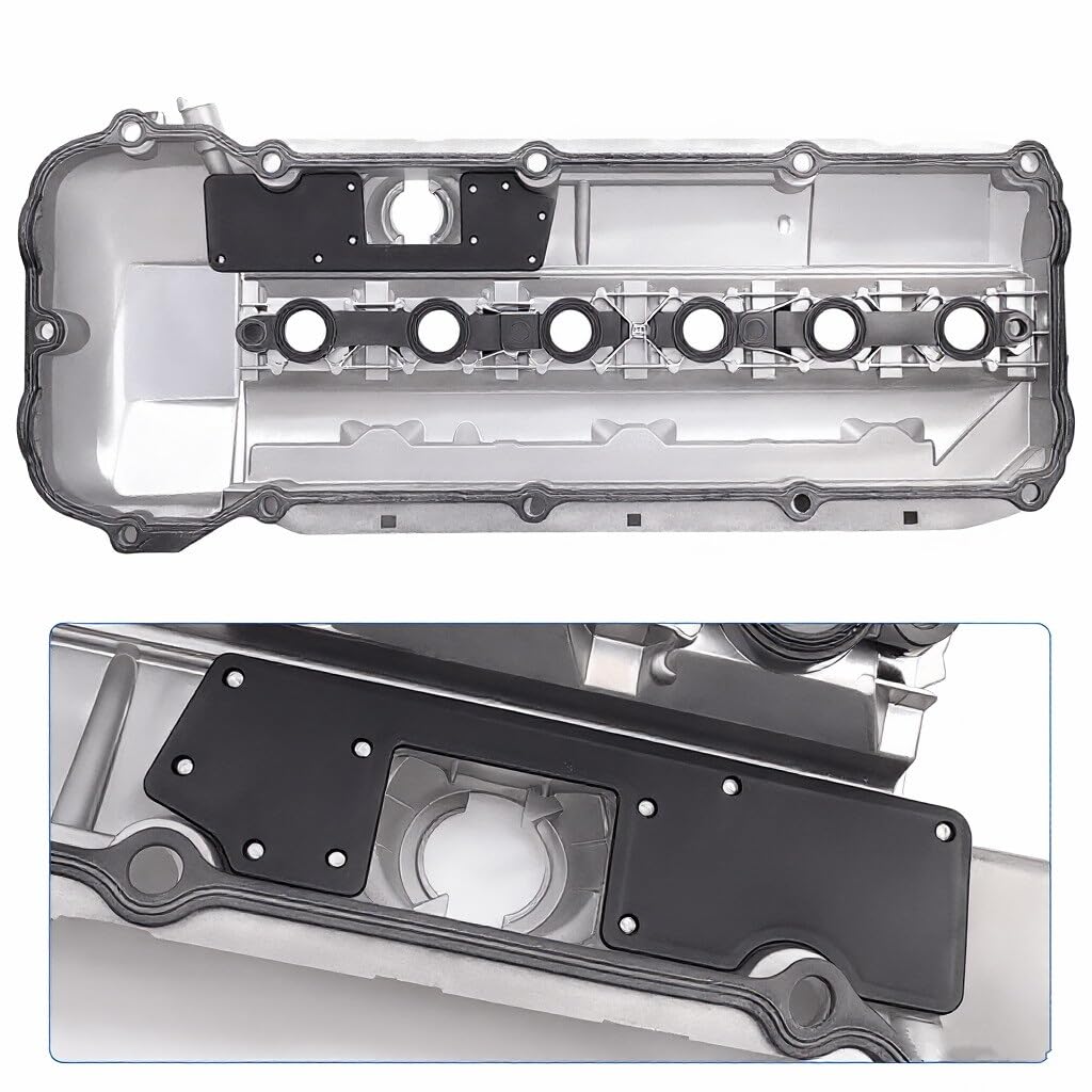 Pasuje do Bmw E46 325i/330Ci/330i/328i E39 528i E53 X5 E36 M54/N52/M52 pokrywa wahacza głowicy cylindrów pokrywa bloku silnika