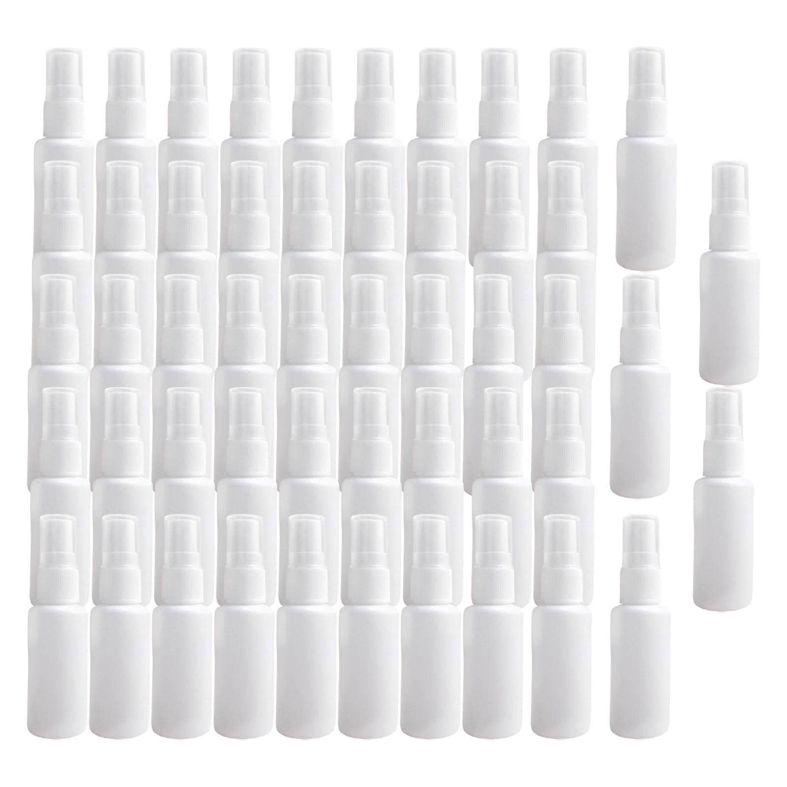 WOVEBIUS 50x Clear Empty Sprayer Bottle 30ml Perfume Atomizer Pump Sprayer Spray,50x 30ml
