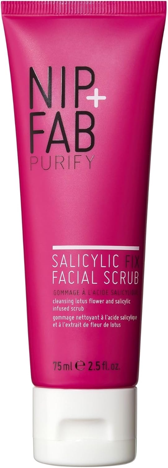 Nip + Fab Salicylic Acid Fix | Gezichtspeeling Met Salicylzuur | Vitamine E | Vulkangestein | Schoonmakende Peeling | Poriënreiniging | Talg Control | 75 Ml