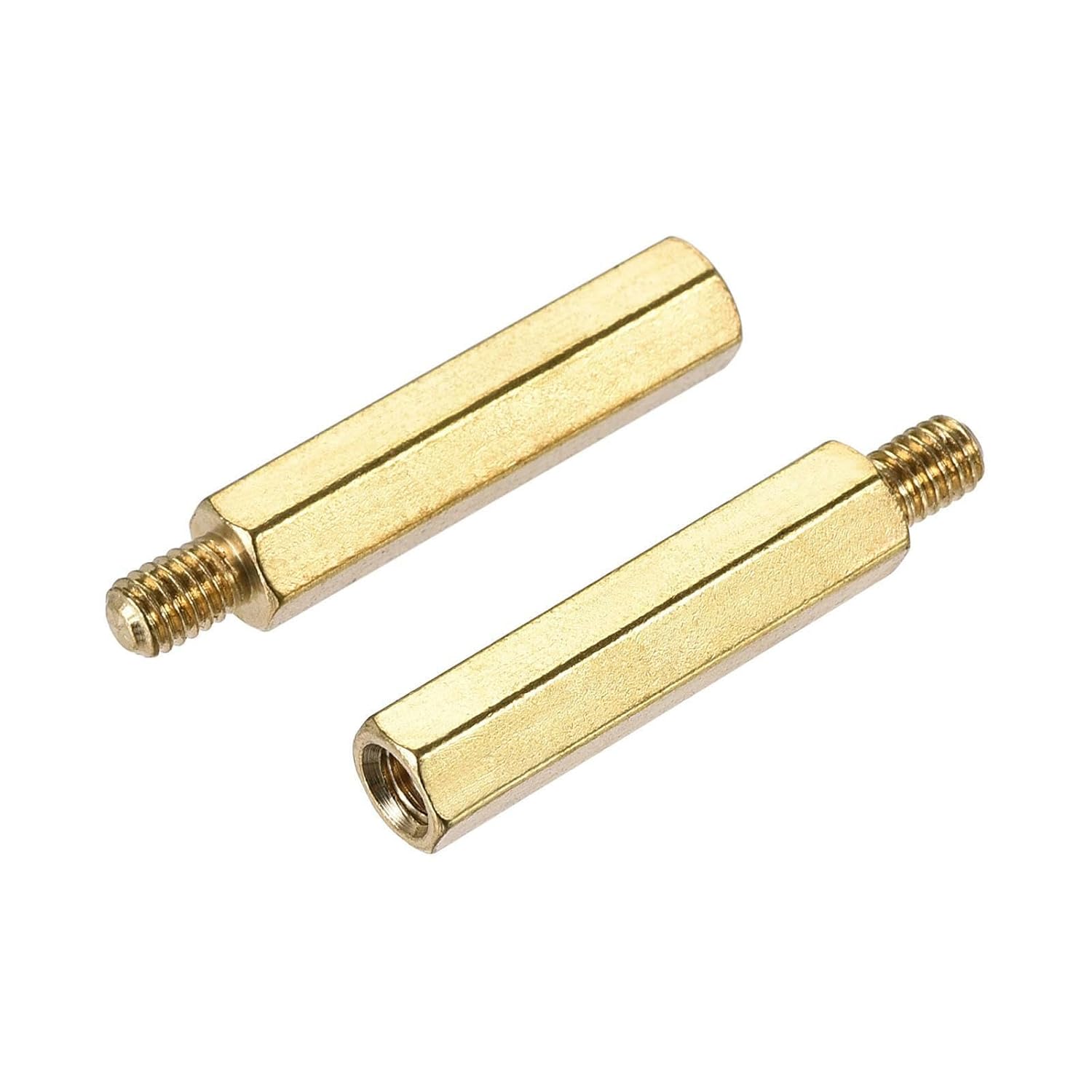 M4 Hex Brass Standoff Spacer 26mm+6mm Male-Female Pillar Screw Nut Kit 10 Sets HOAICH357