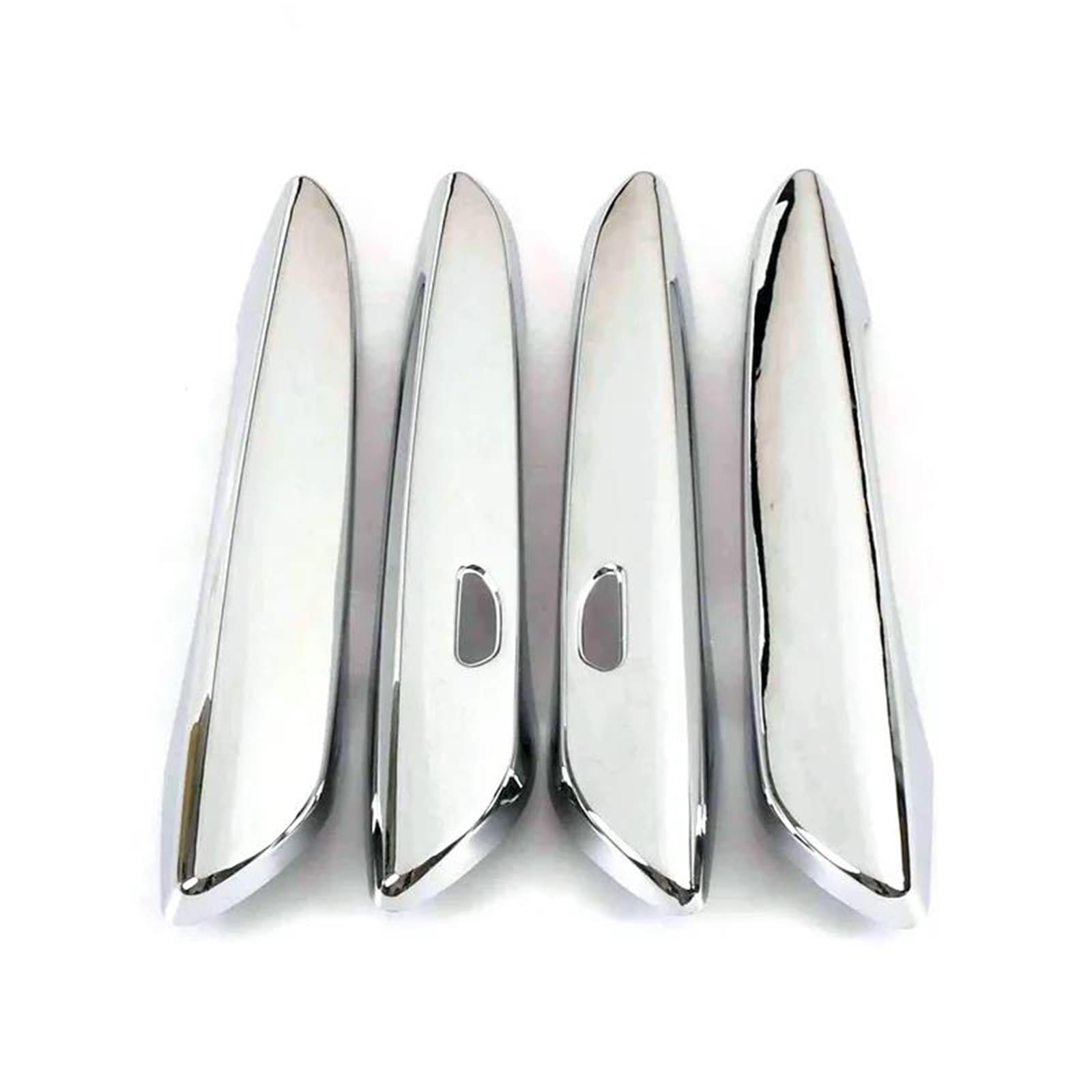 KJHOPY Chrome Door Handle Cover Trim Strip Clip Car Sticker Accessories for Mazda CX90 2023 2024(Style 3)