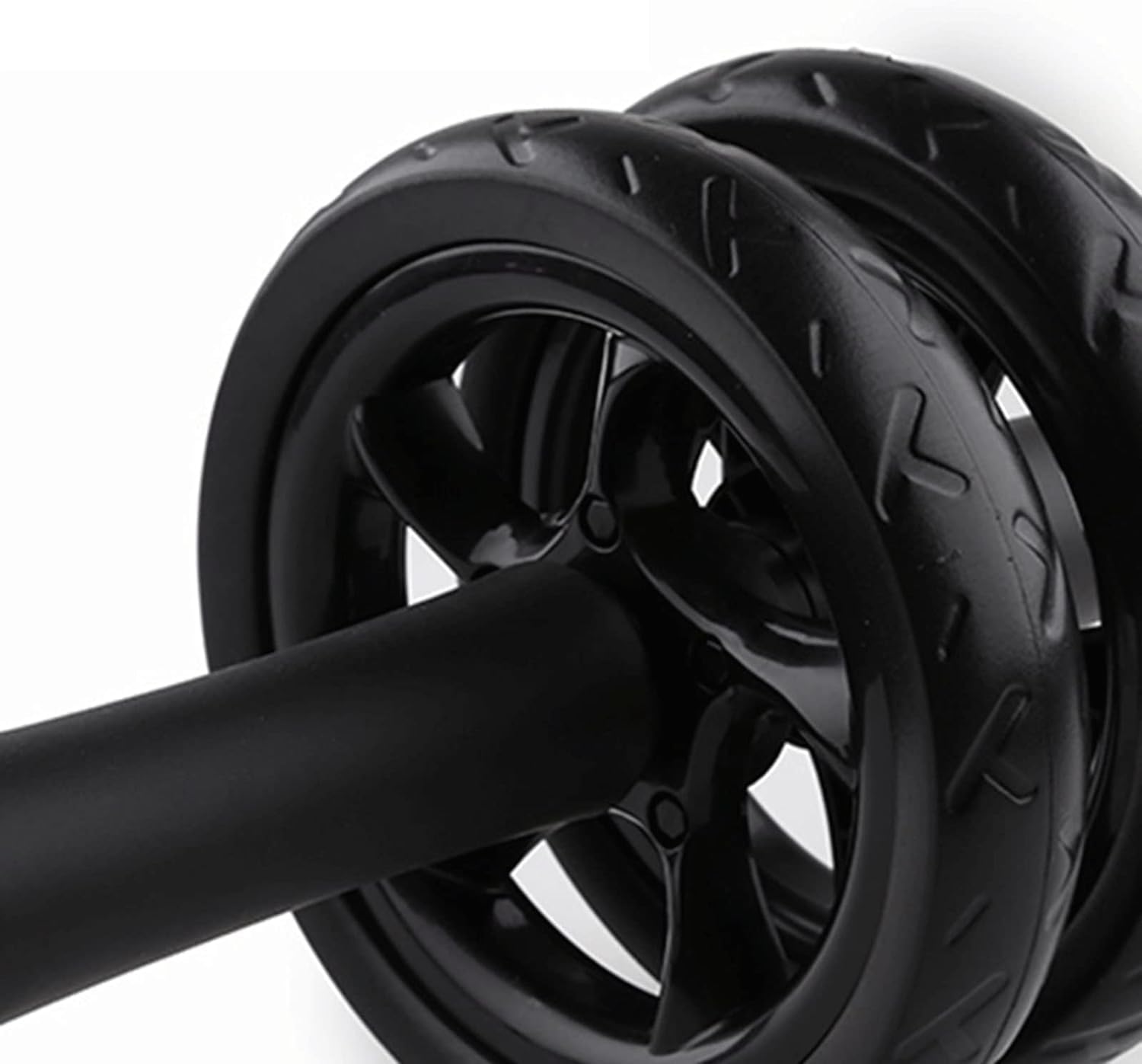 Koła do ćwiczeń Stabiele oefenroller Buikwielroller Antislipbandpatroon Fitness Gym Oefening Dual Ab Roller Wheel Nowy