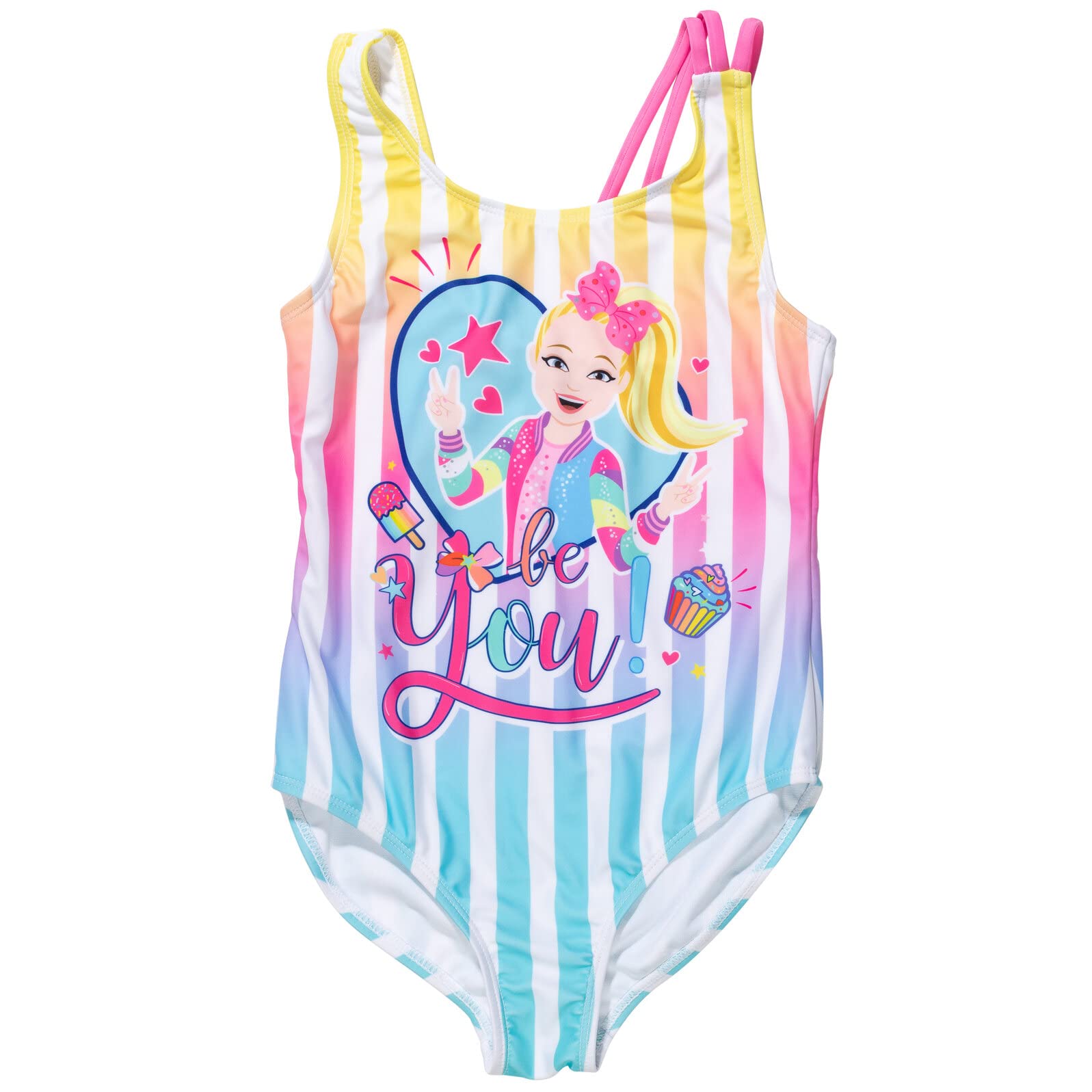 JoJo SiwaLittle/Big Girl One-Piece Bathing Suit