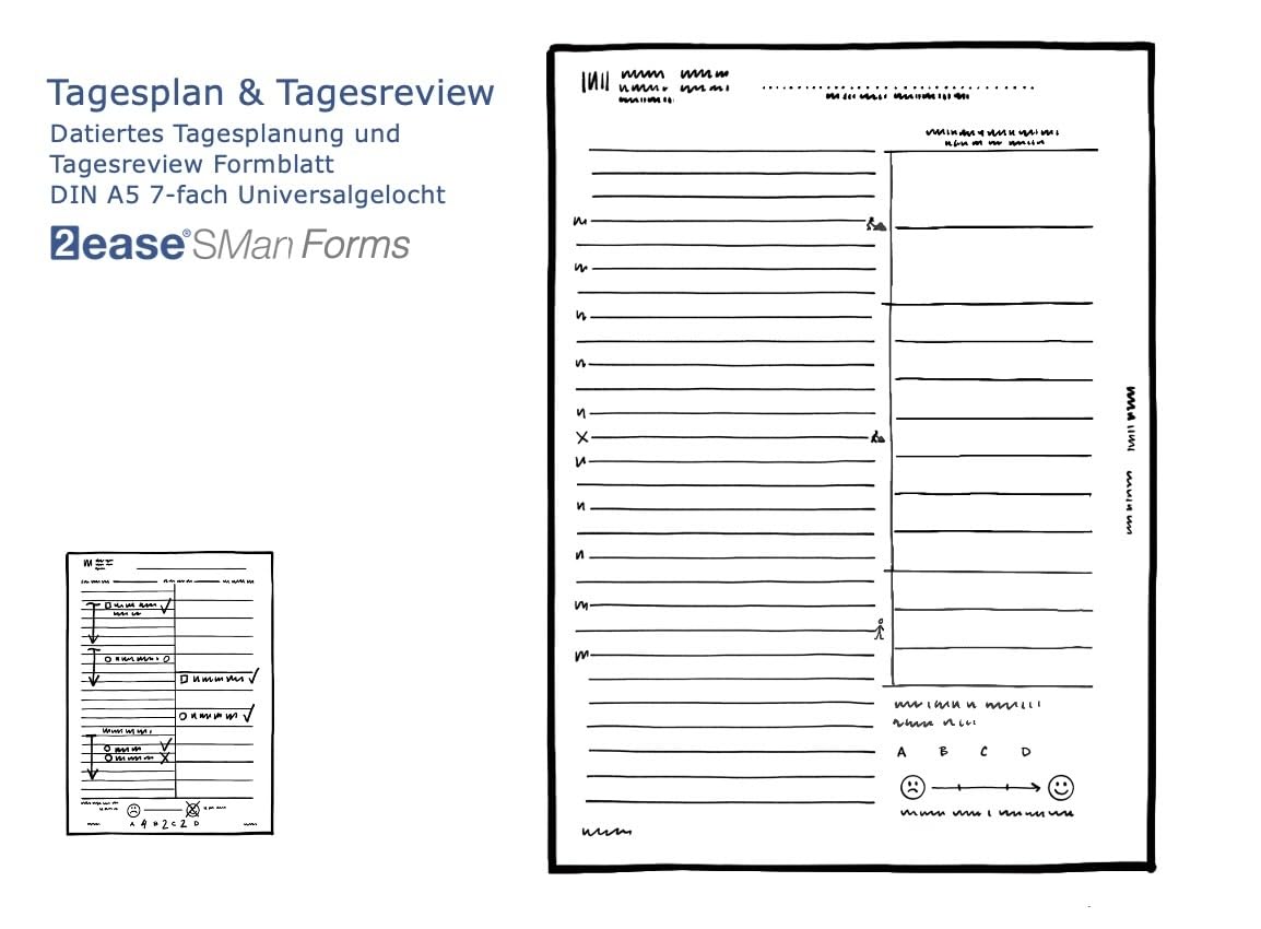 2ease SMan-Templates für 2025 für integriertes, professionelles ToDo-, Zeit- und Selbstmanagement: Doing-better-Selbststeuerungs-Box | smoffen.ch