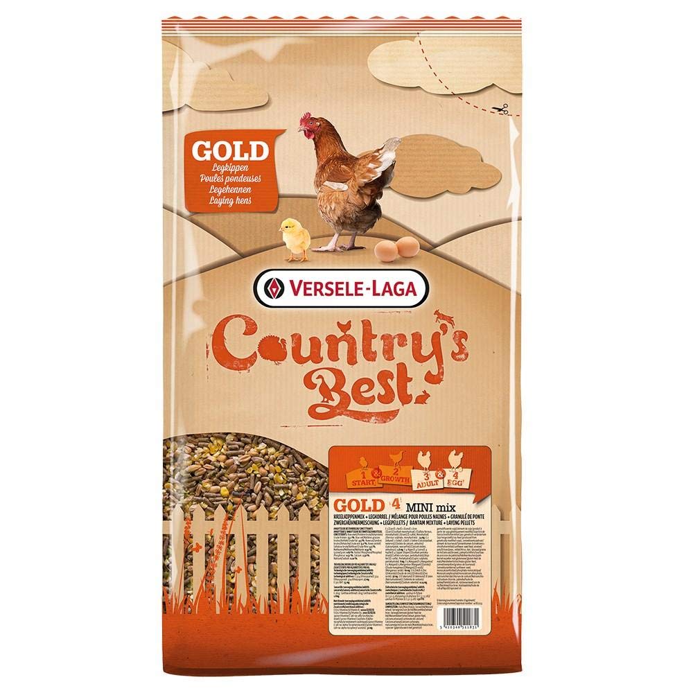 Versele-laga Country's Best Gold 4 Mini Mix - 5kg, Chicken Poultry Owners Pet Food