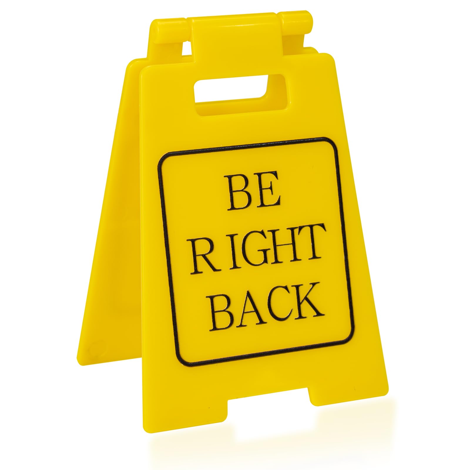 FunnySign Be Right Back mini desk sign
