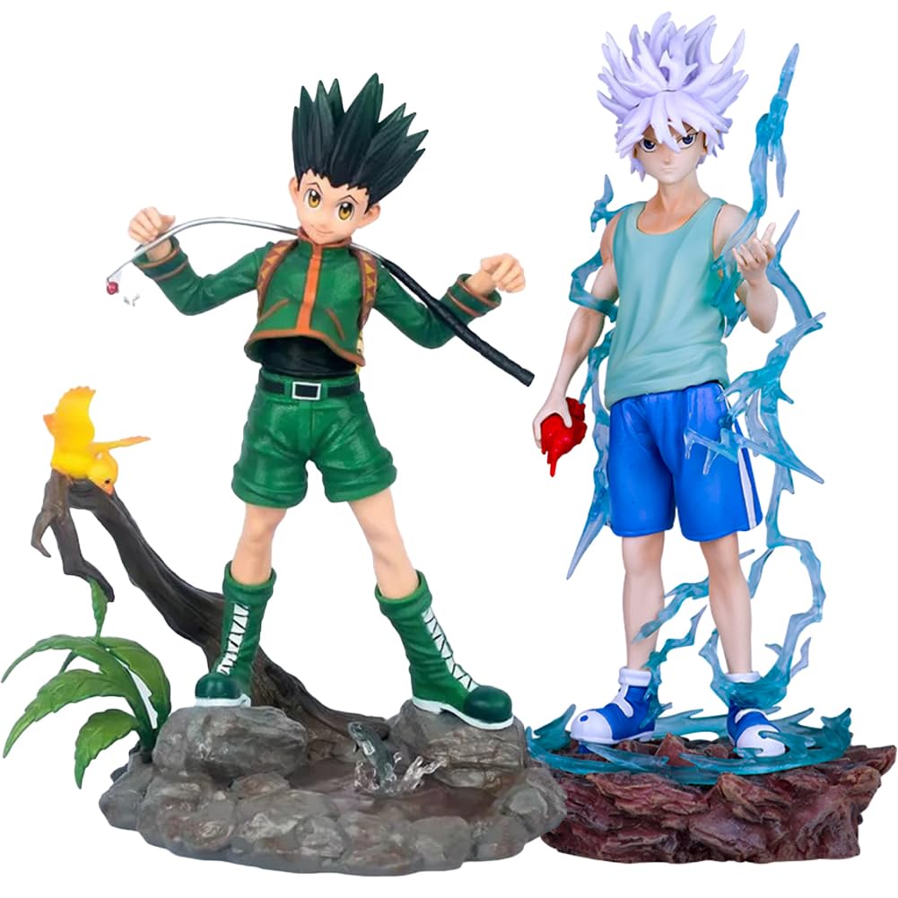 Figurines Killua Et Gon Hunter X Hunter - Figurine Anime PVC 12cm