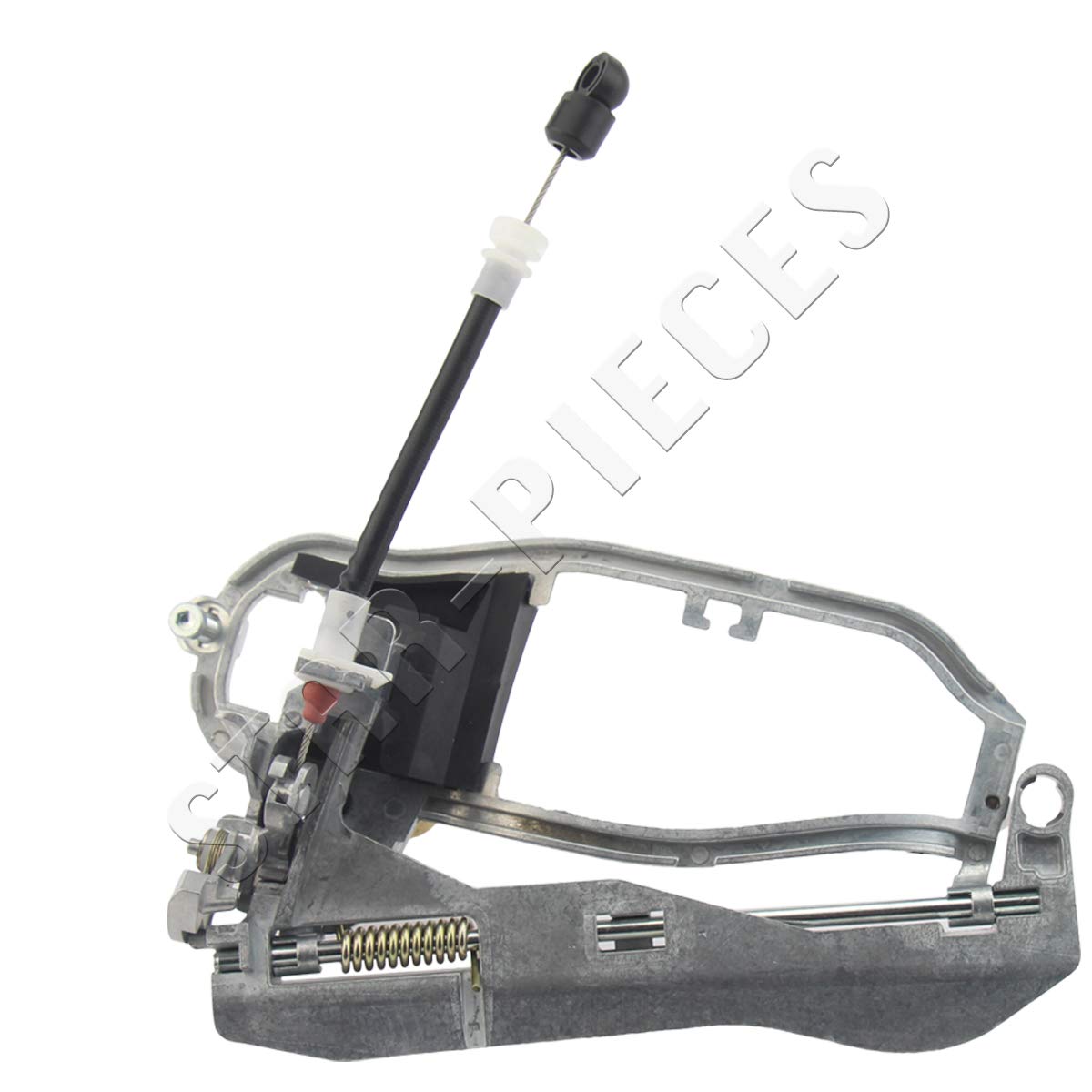STARKIT PERFORMANCE Mecanismo completo + maneta de puerta compatibles para BMW X5 E53 (1999-2006) manilla exterior | DELANTERA DERECHA (lado pasajero) 51218243616 | 51218243618