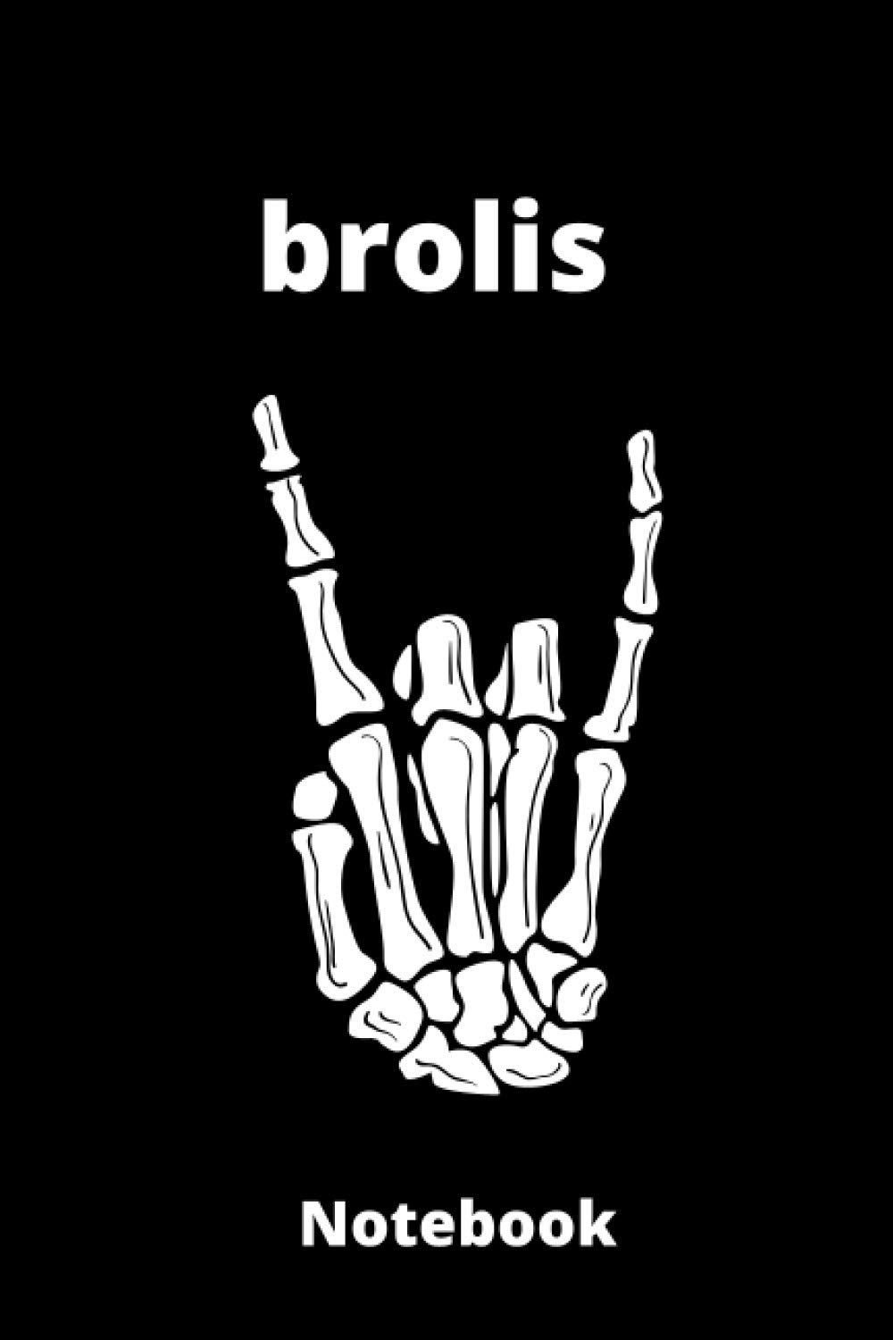 Brolis Notebook: Lined Notebook / Journal Gift, 100 Pages, 6x9, Soft Cover, Matte Finish