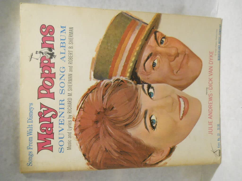 Songs from Walt Disney's Mary Poppins Souvenir Song Album Richard M
