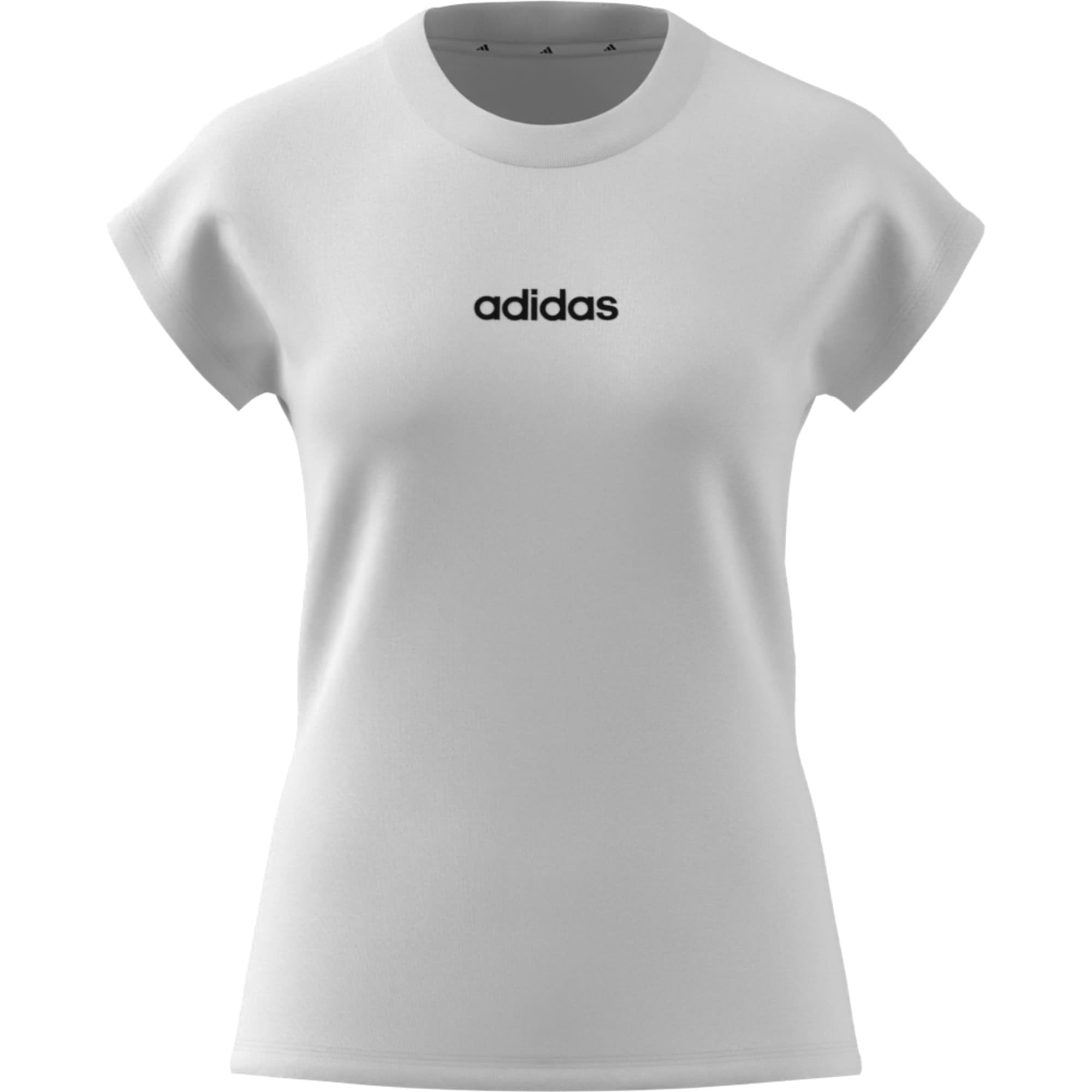 adidas Women's Camiseta Essentials Linear Cotton