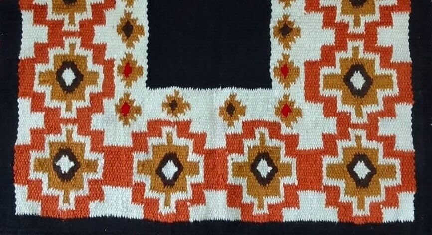 Western Ranch Horse Saddle Blanket New Zealand Wool Western Design Handmade Saddle Blanket Top Wool Pad Sensor Flex (Customization Available) ZB-091