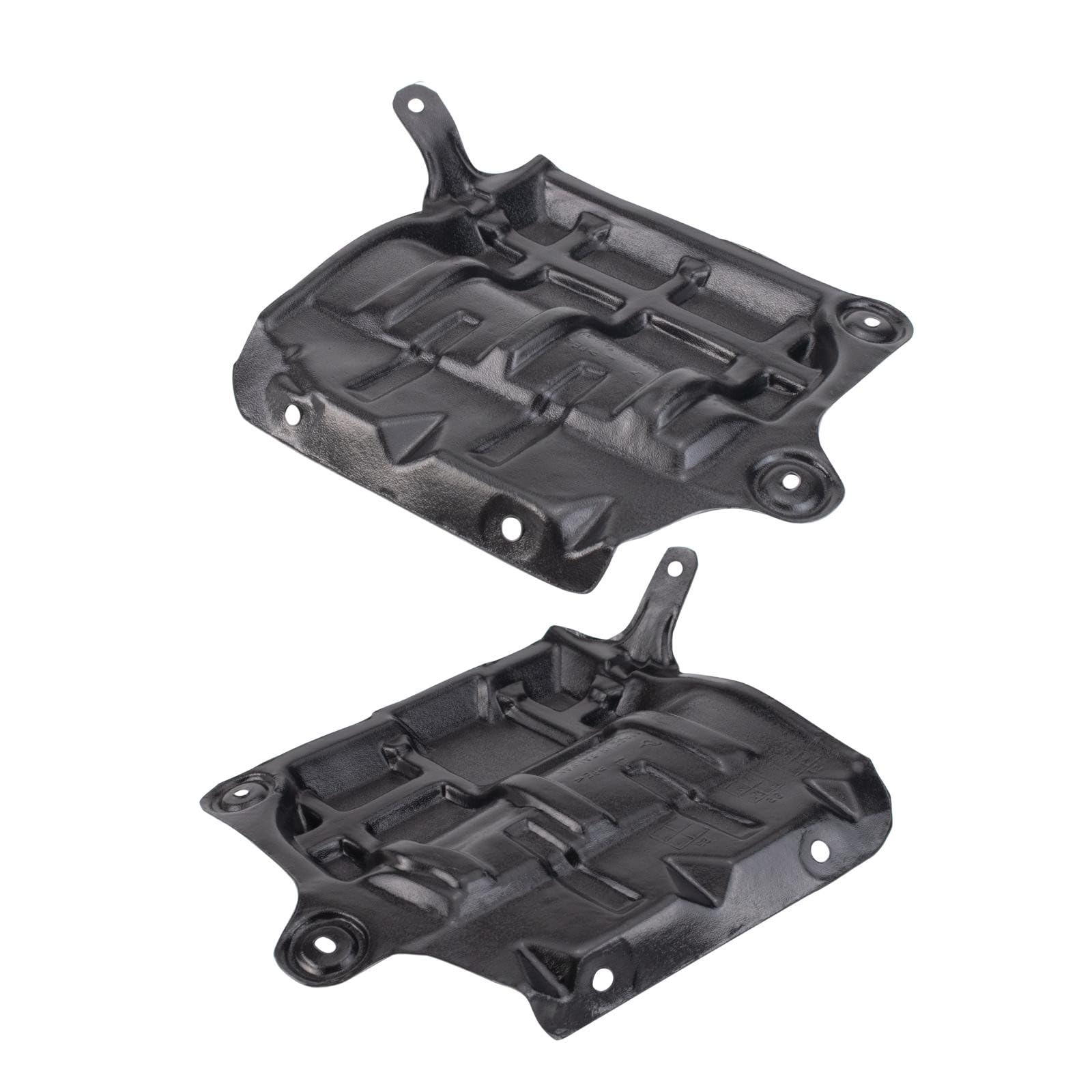 TRQ Driver &amp; Passenger Side Engine Splash Shield Compatible with 2013-2018 Nissan Altima 2016-2021 Maxima NI1228159 NI1228160