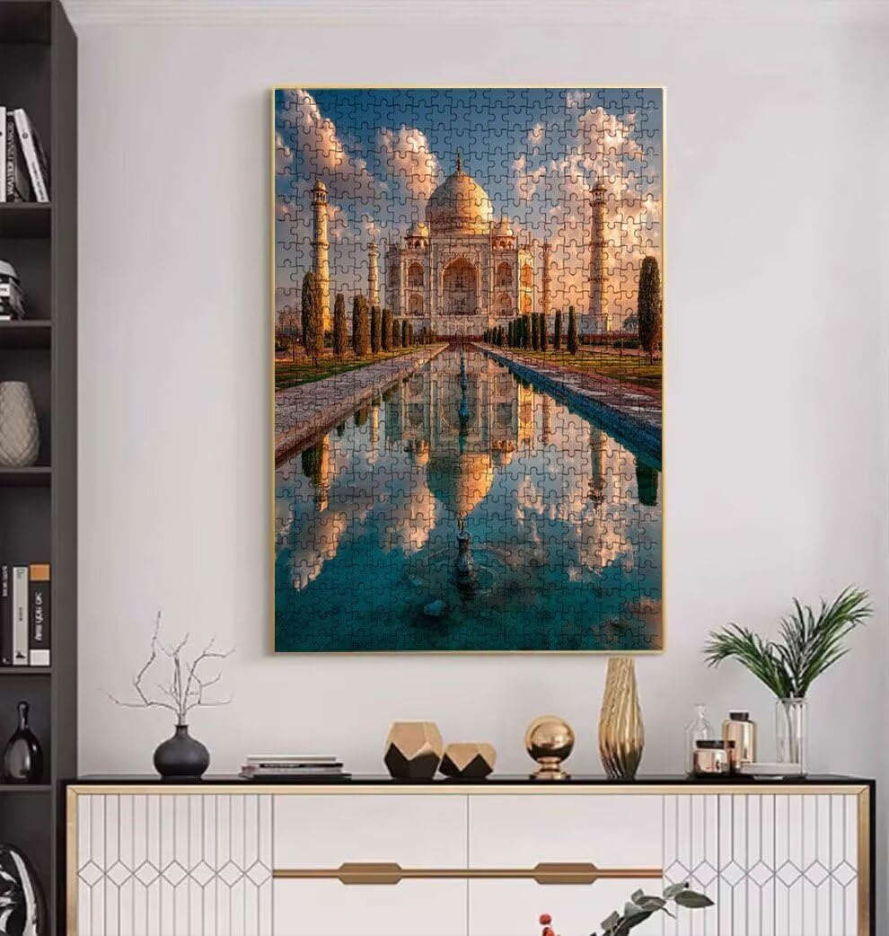 Budynek Meczetu, Klasyczne Puzzle 3000 Sztuk Dorosłych BLQSBGA7-396 | Wyzwanie Zagadki, Gry Logiczne Cała Rodzina, Stres, Wystrój Domu Miłośnicy Puzzle
