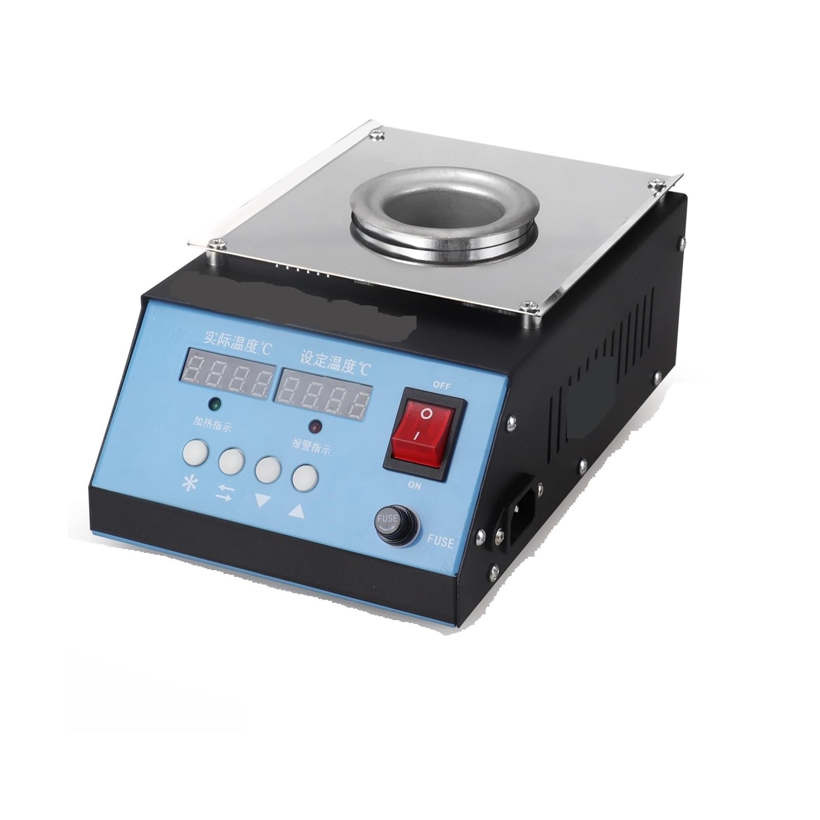 Mjfvn A 250W Digital Lloy Solder Pot Tin Melting Furnace Thermoregulation Soldering Desoldering Bath 30~600 Degree Justable