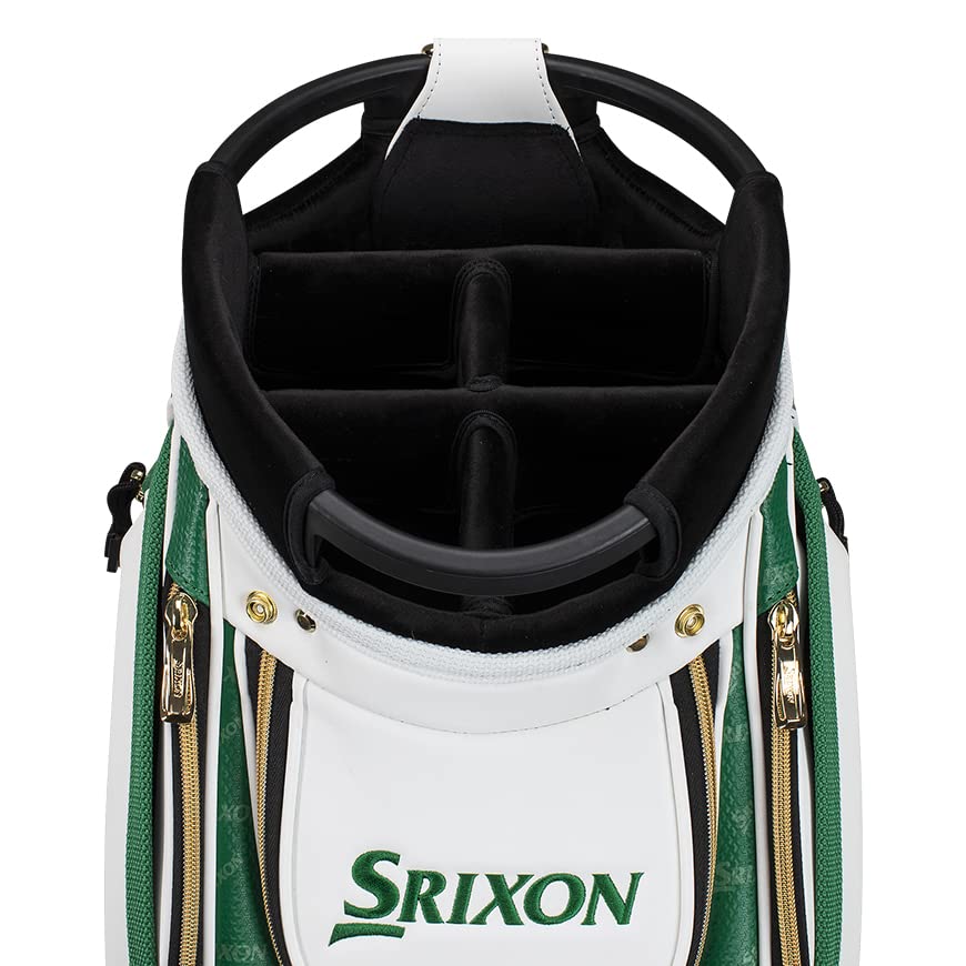 Srixon-Staff-Bag-Cart-Bolsa-de-Golf-Edicion-Limitada-Marters-2022-GrennWhite
