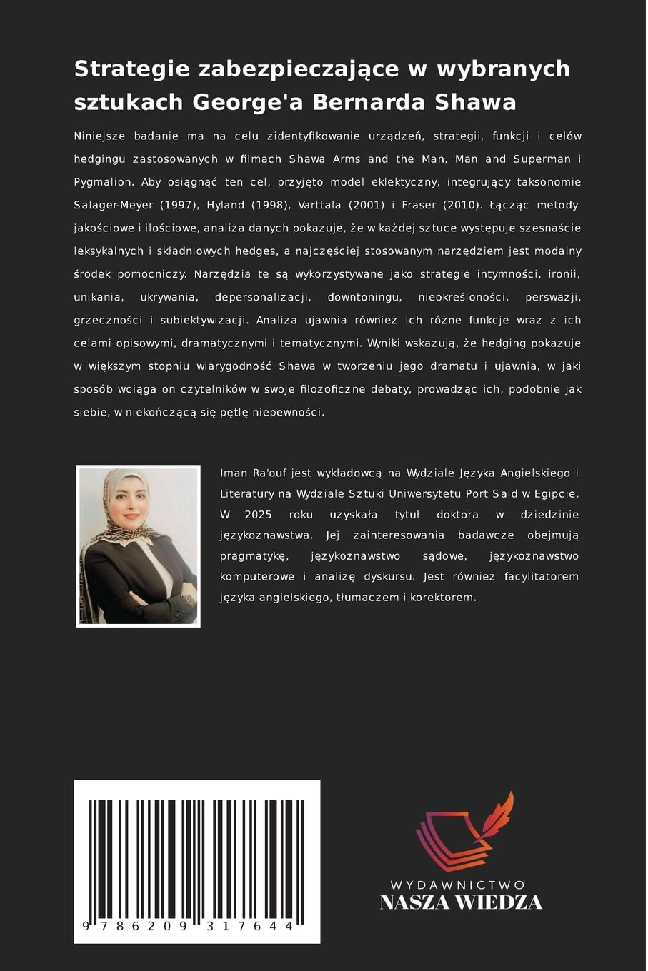 Strategie zabezpieczaj¿ce w wybranych sztukach George'a Bernarda Shawa: Badanie pragmatyczne