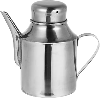 EXCEART Neti Pot Stainless Steel Washing Pot with Handle Eyewash Cup Personal Medical Tool Sinus Remover for Sinus Congest...