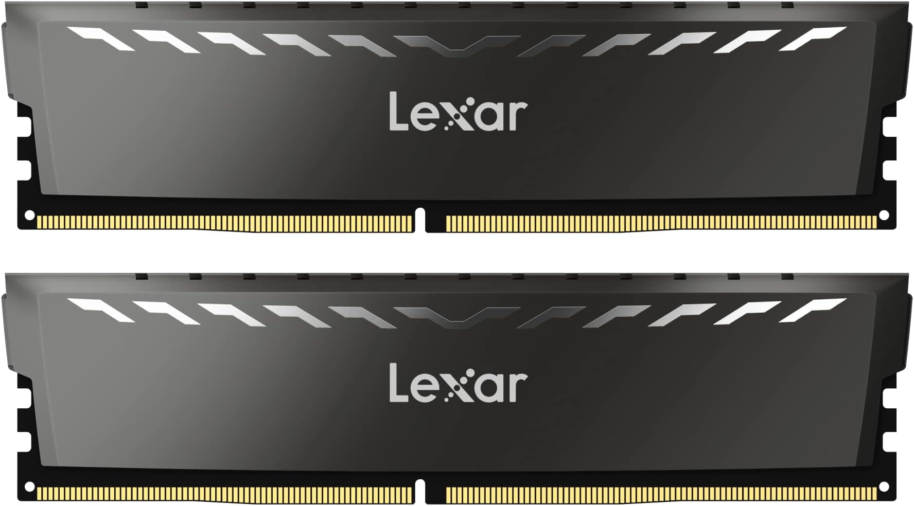 Lexar THOR DDR4 RAM 32GB Kit (2x16GB) 3200 MHz, DRAM 288-Pin UDIMM Desktop Memory, XMP 2.0 High Performance Computer Memory, CL16-18-18-38, 1.35V (LD4BU016G-R3200GDXG)