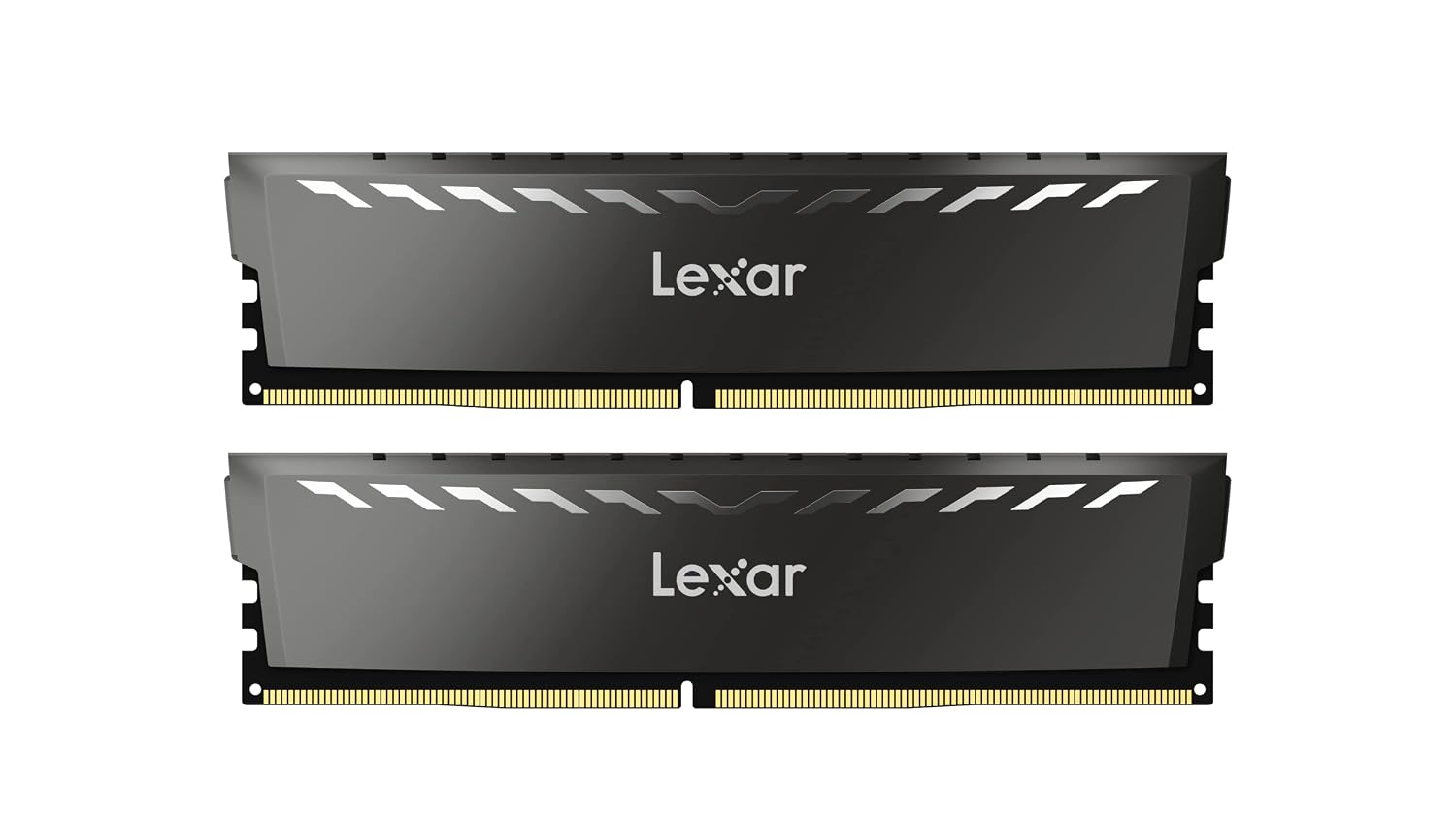 Lexar Thor DDR4 RAM 16GB Kit (8GB x 2) 3200 MHz, DRAM 288-Pin UDIMM Desktop Memory, XMP 2.0 High Performance Computer Memory, CL16-18-18-38, 1.35V (LD4BU008G-R3200GDXG)