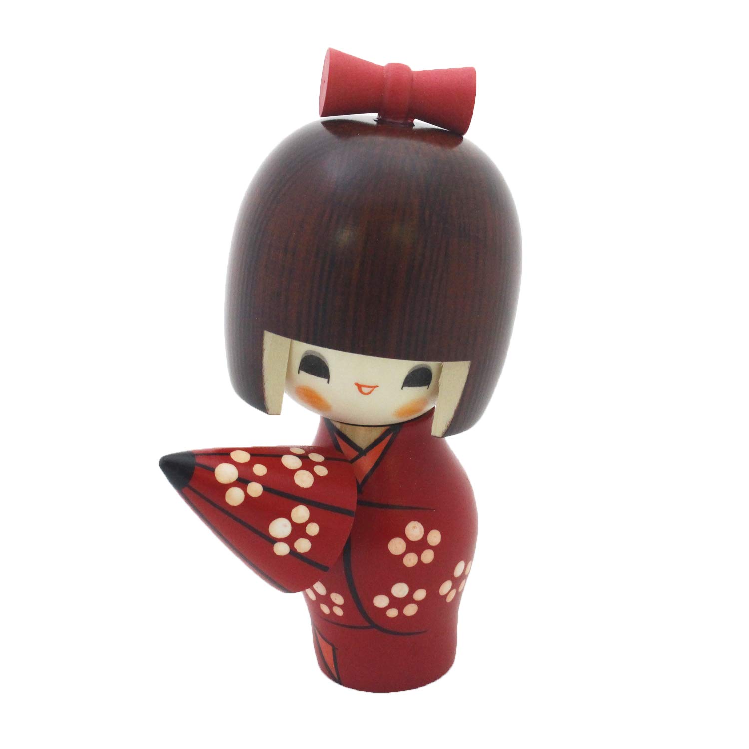 Kusitomo Kokeshi Doll – Handcrafted Rain Design