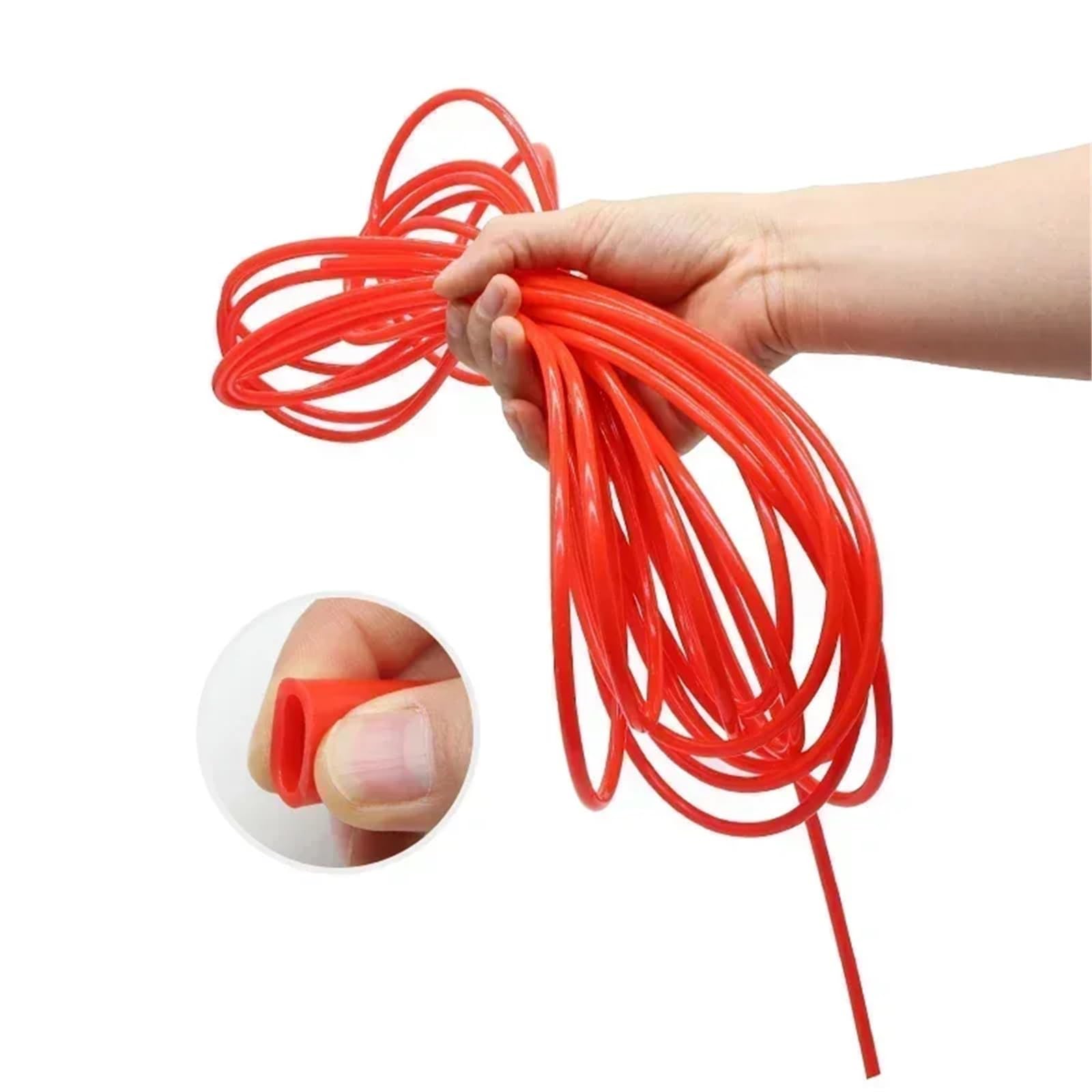 Tubo per Laghetto Tubo Flessibile in Gomma for Tubo in Silicone 1/3/5/10M Tubi Flessibili for irrigazione ad Aria for Acquario Rossi Tubi for Giardino con Acqua | 10 meters,ID 10mm x OD 13.0mm