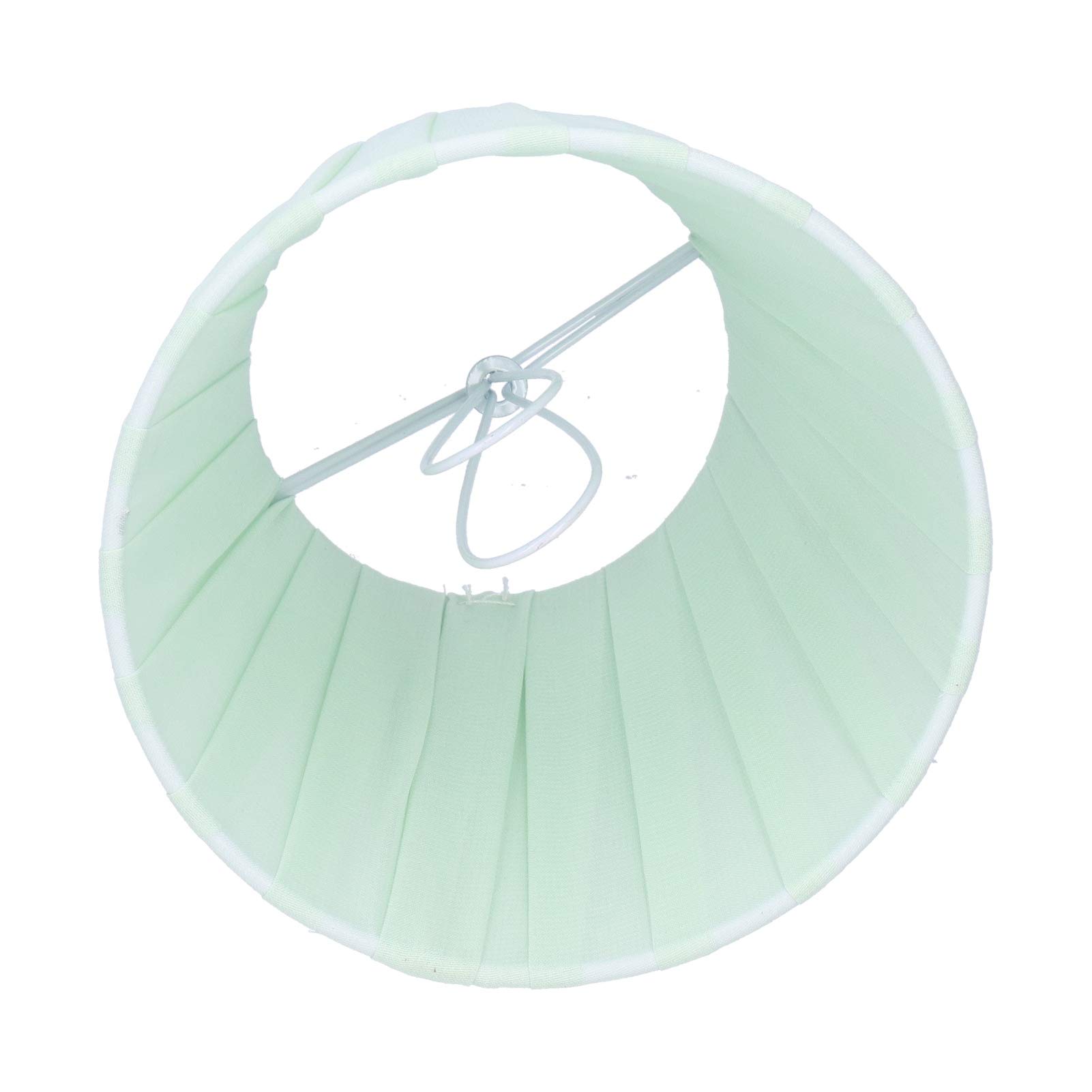 Lot de 6 abat-jours de lampe, abat-jour de lustre, petits abat-jour de cloche modernes qui se clipsent sur l'ampoule verte pour remplacement de lampe de chevet de lustre mural de table