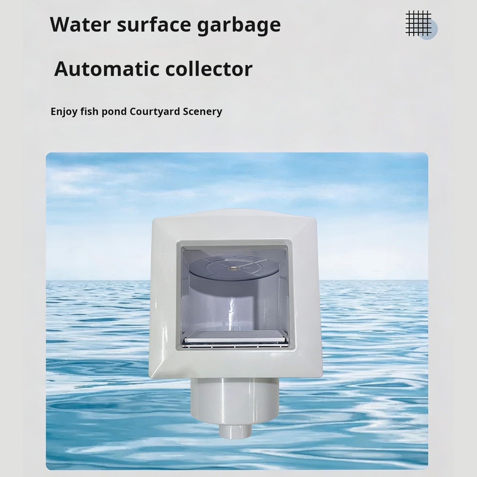 Set per la pulizia della piscina, design leggero, con accessori per la rimozione rapida dei detriti, schiumarola con piscina di casa per una manutenzione leggera e efficiente delle piscine e