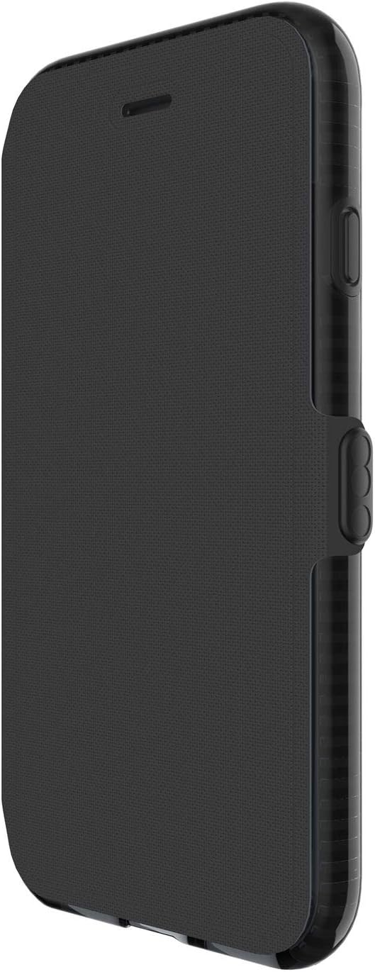 tech21 Protective Evo Wallet Card Storage Magnetic Closing Case Cover for Apple iPhone 7/8, Black