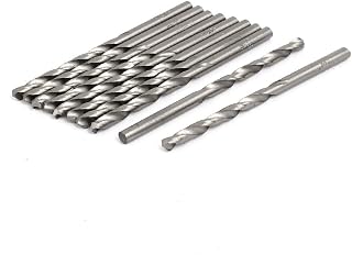 New Lon0167 4mm Dia Featured 75mm Length HSS reliable efficacy Straight drill hole Twist Drill Bit Drilling Tool 10pcs(id:2eb f0 12 2a2)