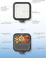 Vista 3 de USKEYVISION Smartphone Vlogging Kit for iPhone 16/15/14 Mini/Pro/Max, Android Smartphone Content Creator Kit w/Microphone Light Auto-Switch Phone