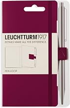 Leuchtturm 1917 304637 – Sticky Notes Notebook with Pen Port Red