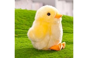 Adorable 6-Inch Yellow Chick Plush: The Perfect Chick-A-Dee for Cuddle-Time