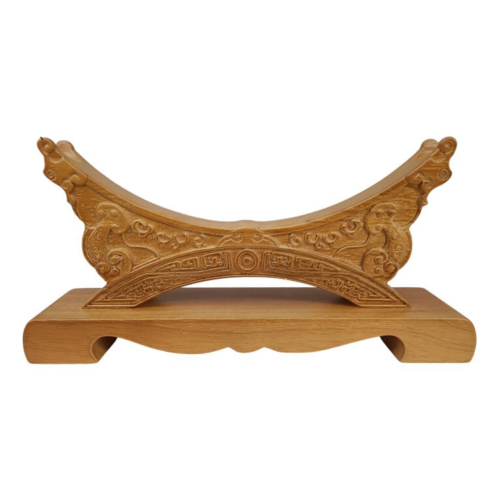 LYVQZPWLR Sword Katana Holder Stand， Solid Wood Sword Display Stand For Bokken, Samurai, Tai Chi, Multicolor, 34.5-37cm(Brown1,37cm)