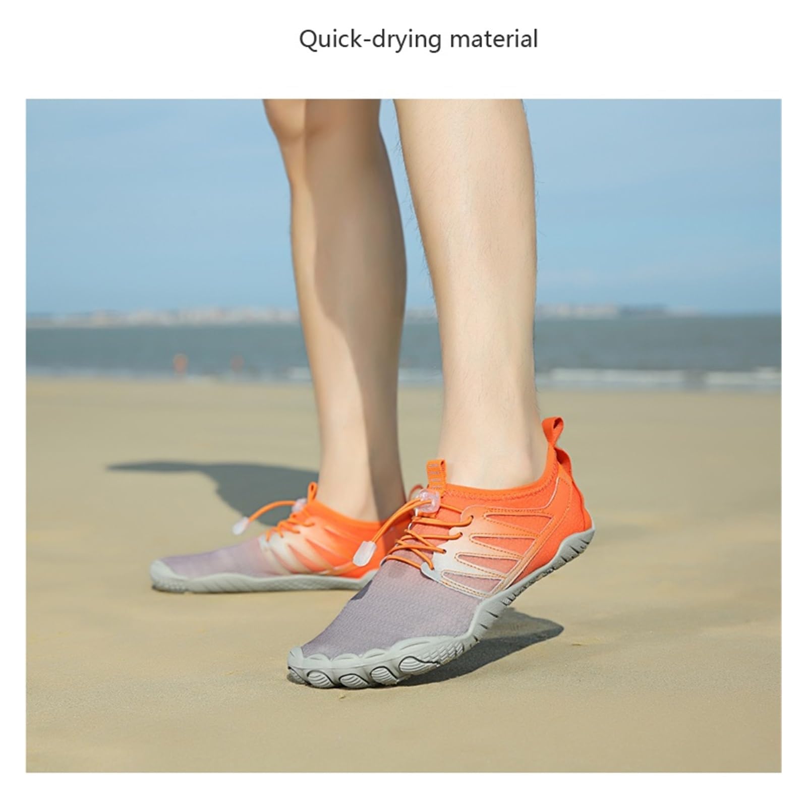 Scarpe da Scoglio Scarpe da Nuoto in Acqua, Scarpe Ginnastica, Sandali Spiaggia a Piedi Nudi, Immersione ad Asciugatura Rapida, Palestra, Campeggio e Pesca