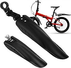 Fahrrad Schutzblech Mudguard Set Vorne und Hinten Kinder Fahrrad Schutzblech Einfach zu Installierende Verstellbares Fahrradschutzblech für 16-18 Zoll Kinderfahrräder