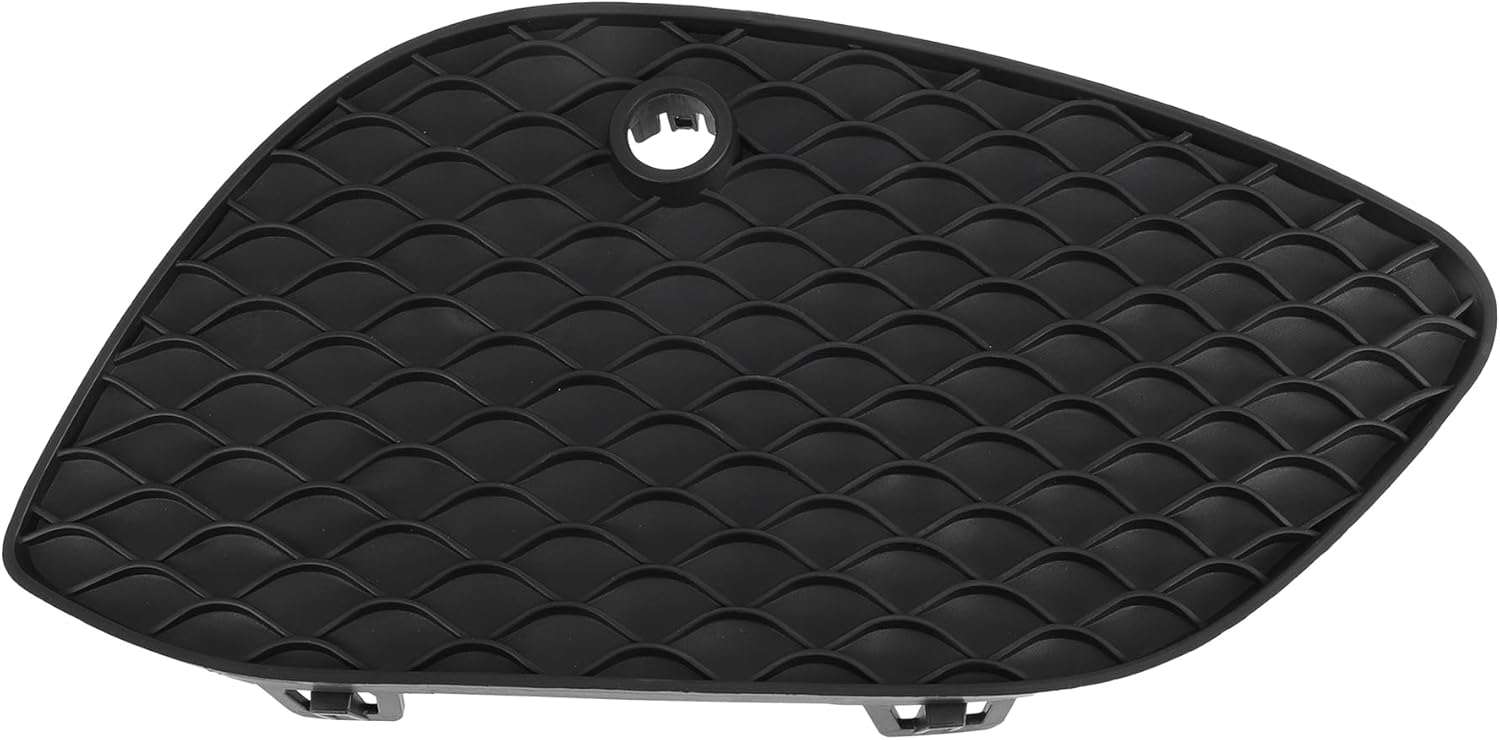 Fog Light Grill Front Lower Bumper Fog Light Cover Inserts No.2538850222 for Mercedes-Benz GLC300 2016-2019 Black ABS 1 Pc Front Right Car