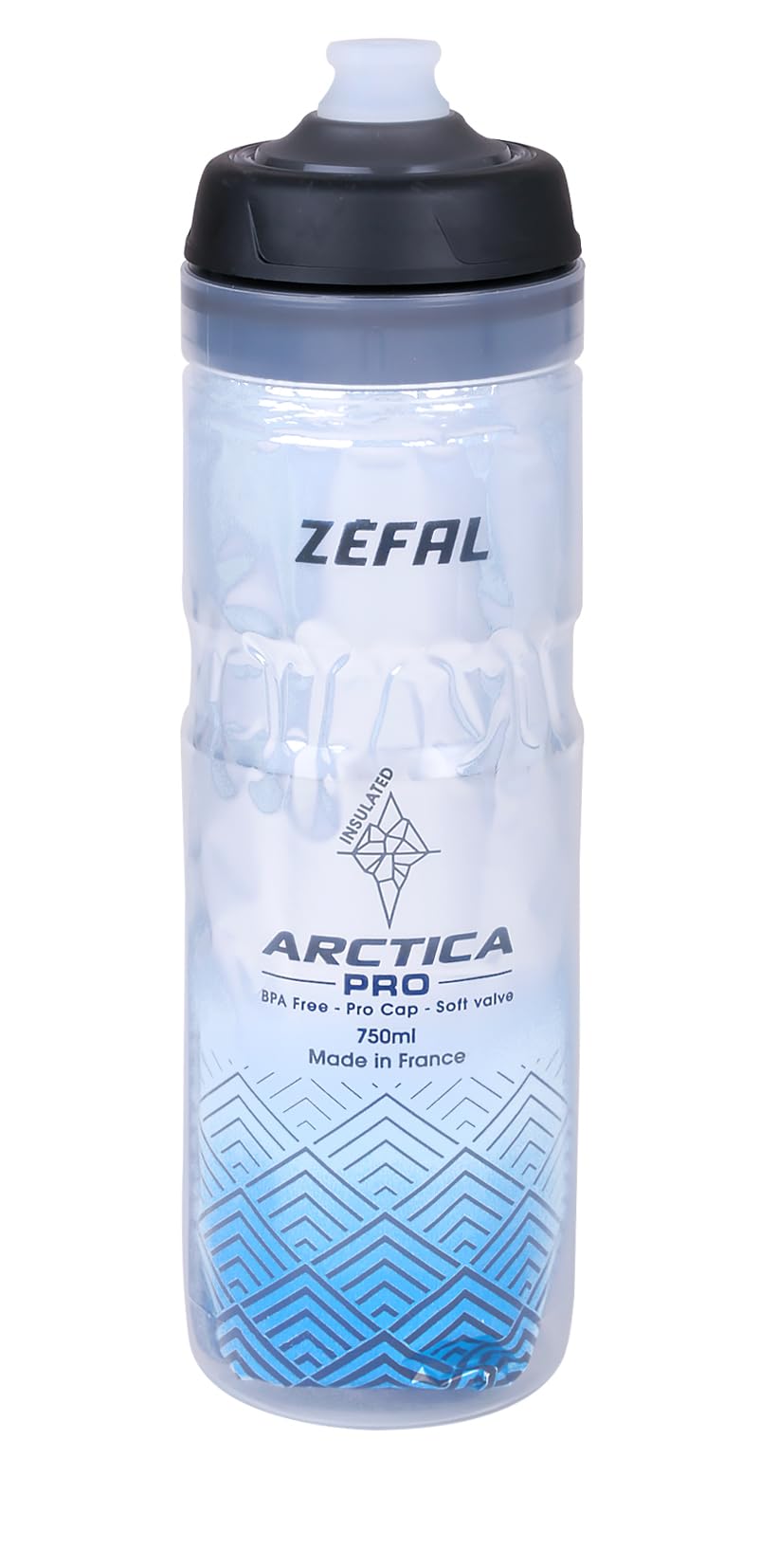 ZEFAL Arctica Pro 55 Fahrrad Trinkflasche isoliert 550 ml