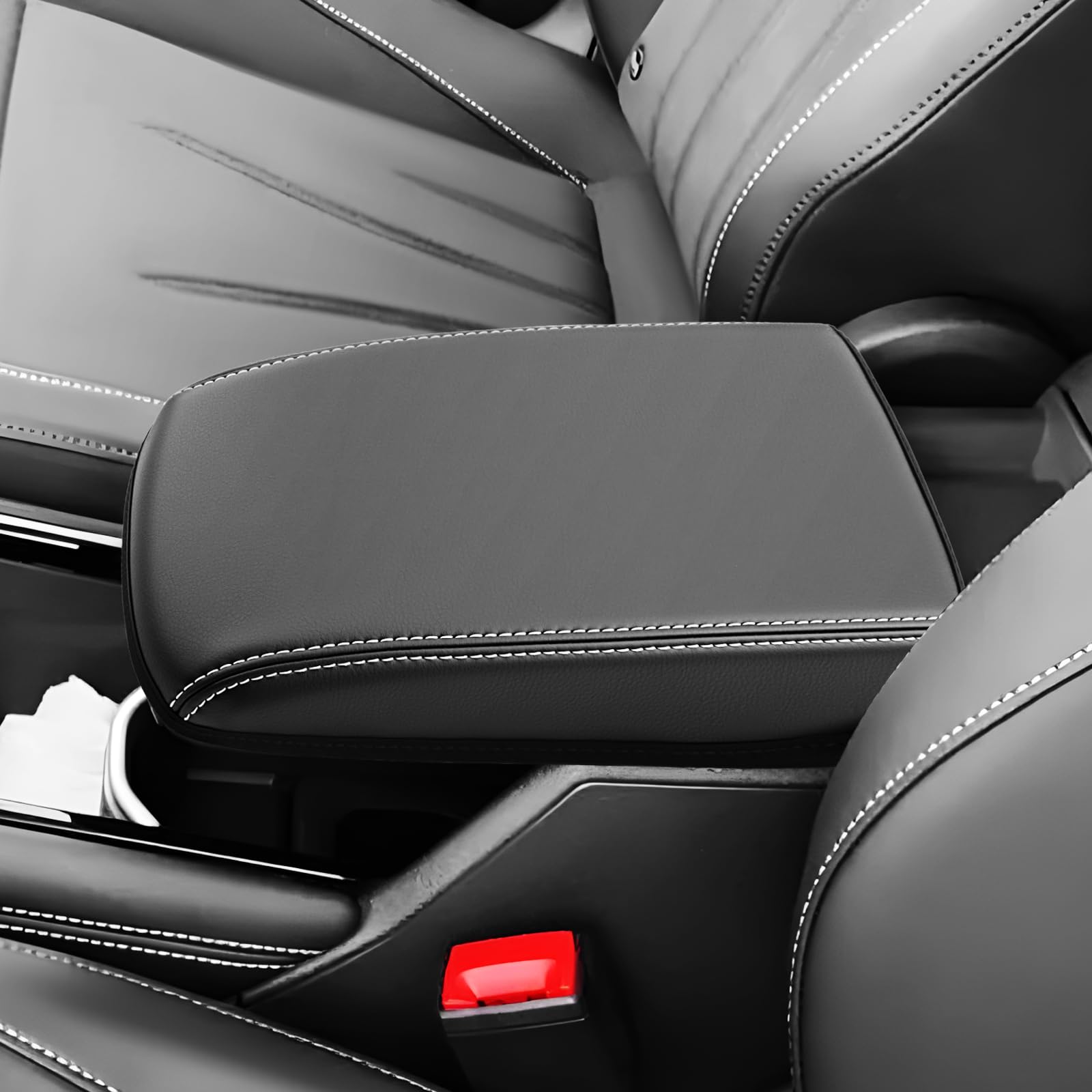 SKTU for 2025 2026 VW Tiguan Center Console Cover for 2025 2026 Volkswagen Tiguan (S/SE/SE R-Line Black/SEL R-Line) Armrest Cover VW Tiguan 2025 2026 Accessories 2025 2026 Tiguan Console Cushion Global Recycled Standard Global Recycled Standard Global Recycled Standard