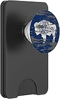 Vista 8 de Wyoming Bandera de madera climatizada – PopSockets agarre y soporte para teléfonos y tabletas